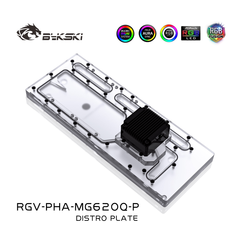 Distro Plate Ddc Pump Combo - Акриловый бак BYKSKI для корпуса компьютера