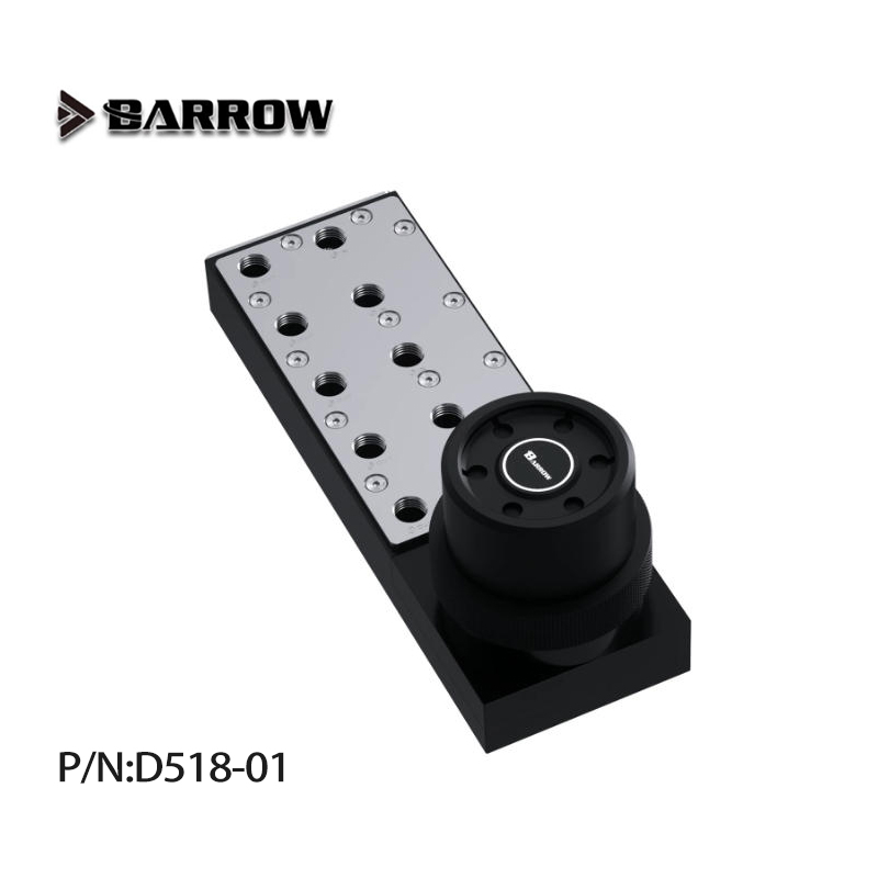 Integrated Pump Reservoir Distro Plate - Пластина/плата Barrow DC17-01 из нержавеющей стали