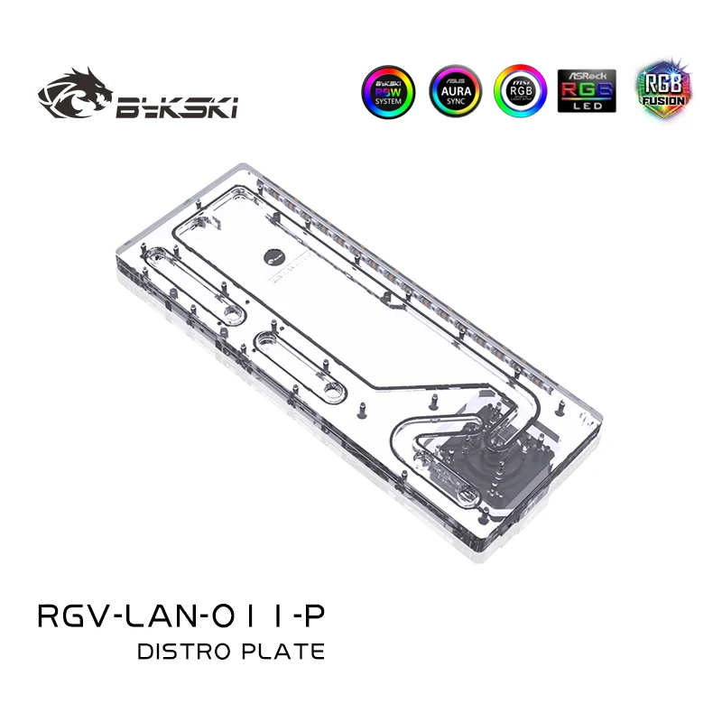 BYKSKI Акриловая доска для рас – обзор и цена Distro Plate Ddc Pump Combo