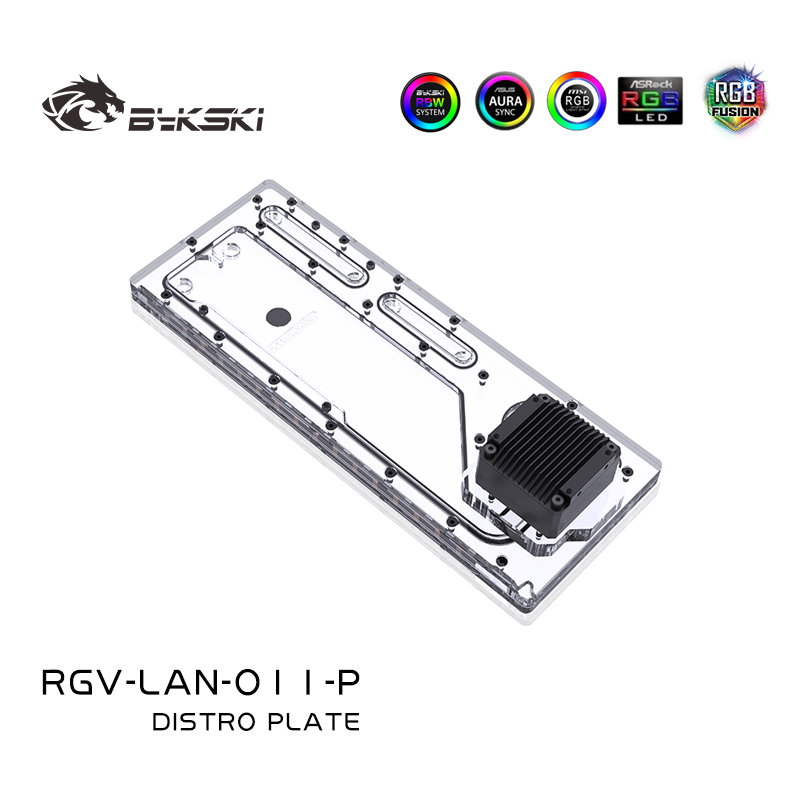 BYKSKI Акриловая доска для рас – обзор и цена Distro Plate Ddc Pump Combo