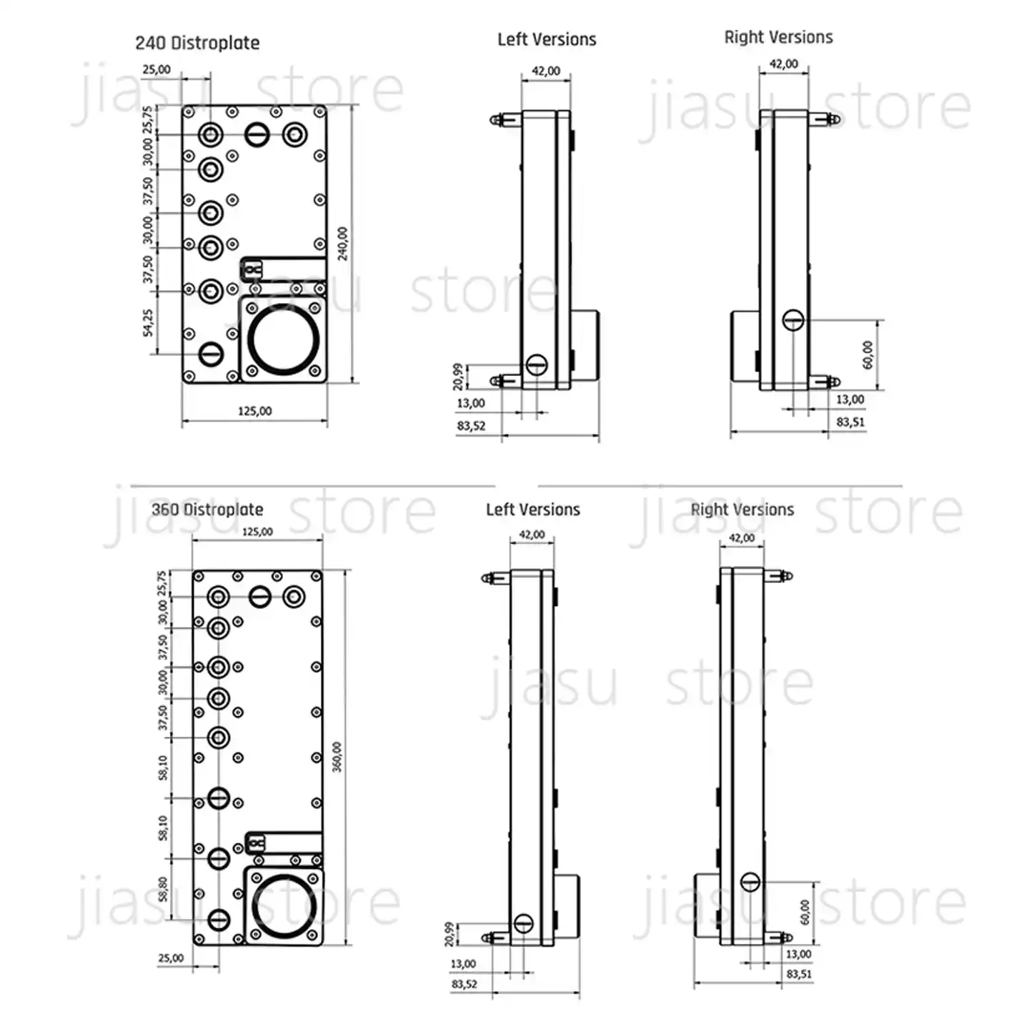 Пластина Alphacool Core Distro – обзор и цена Integrated Pump Reservoir Distro Plate