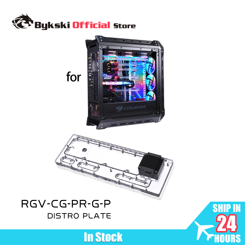 Акриловый резервуар BYKSKI для – обзор и цена Distro Plate Ddc Pump Combo