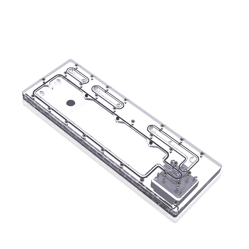Акриловый резервуар BYKSKI для – обзор и цена Distro Plate Ddc Pump Combo