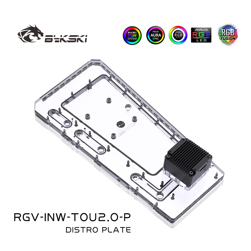 BYKSKI RGV-INW-TOU2.0-P Решени – обзор и цена Distro Plate Ddc Pump Combo