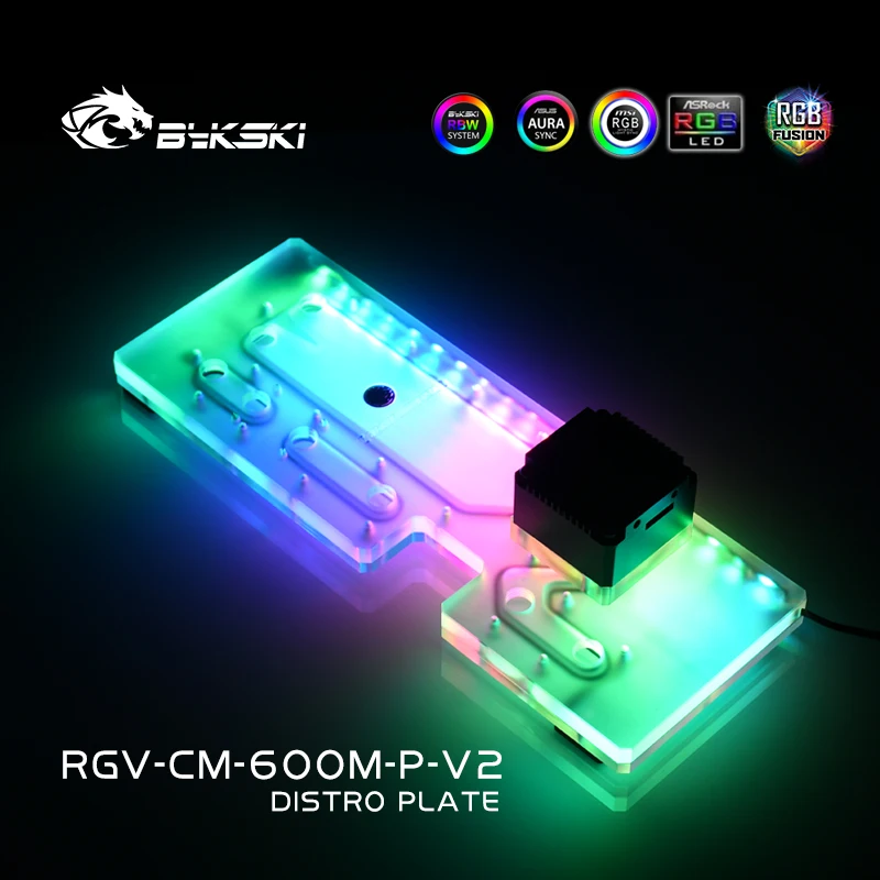 Акриловый бак BYKSKI для корпу – обзор и цена Distro Plate Ddc Pump Combo