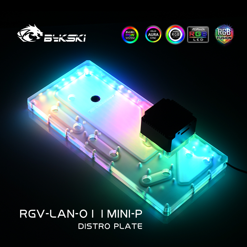 Плата водяного охлаждения BYKS – обзор и цена Distro Plate Ddc Pump Combo