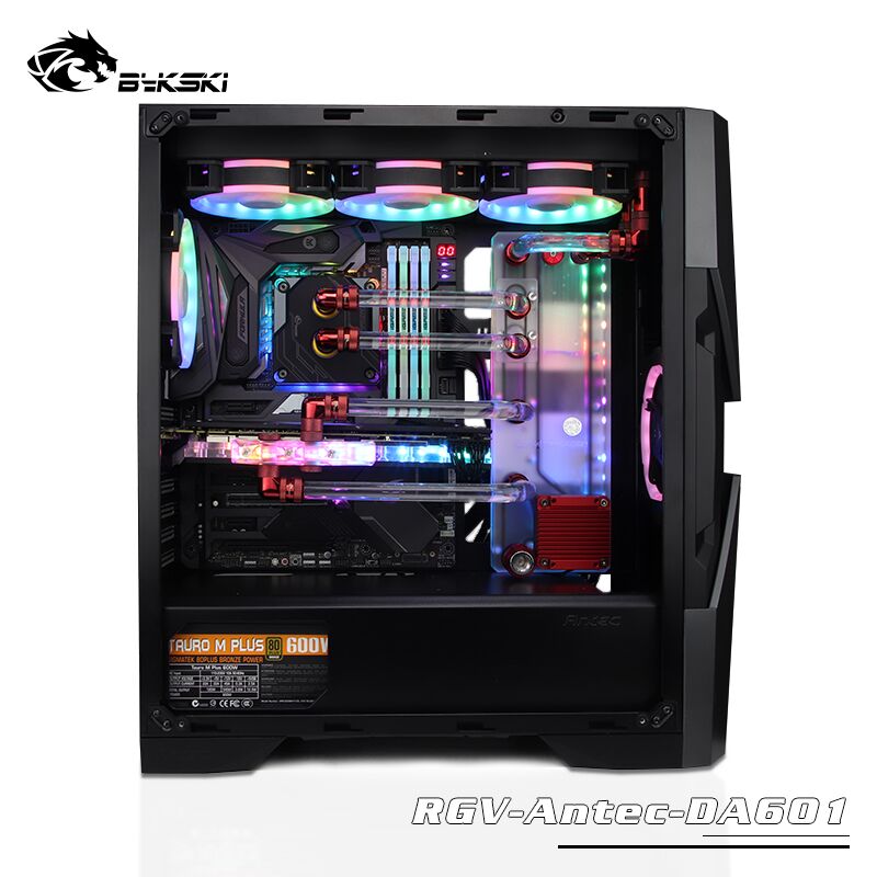 BYKSKI акриловая водяная плата – обзор и цена Distro Plate Ddc Pump Combo