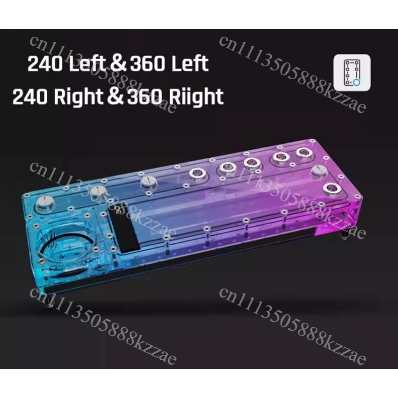 Водяная система охлаждения Alp – обзор и цена Integrated Pump Reservoir Distro Plate