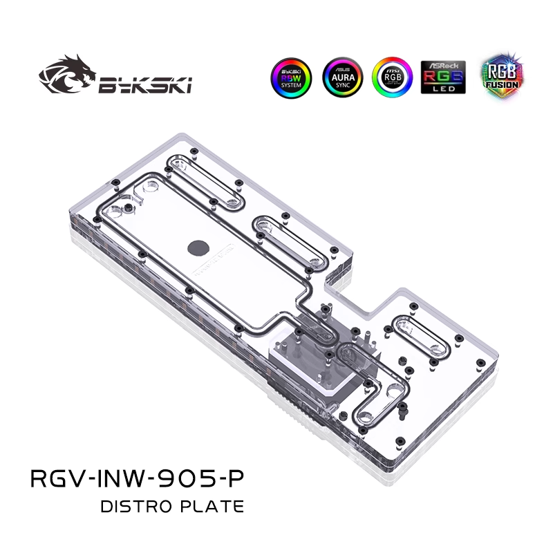 Bykski RGV-INW-905-P Акриловая – обзор и цена Distro Plate Ddc Pump Combo