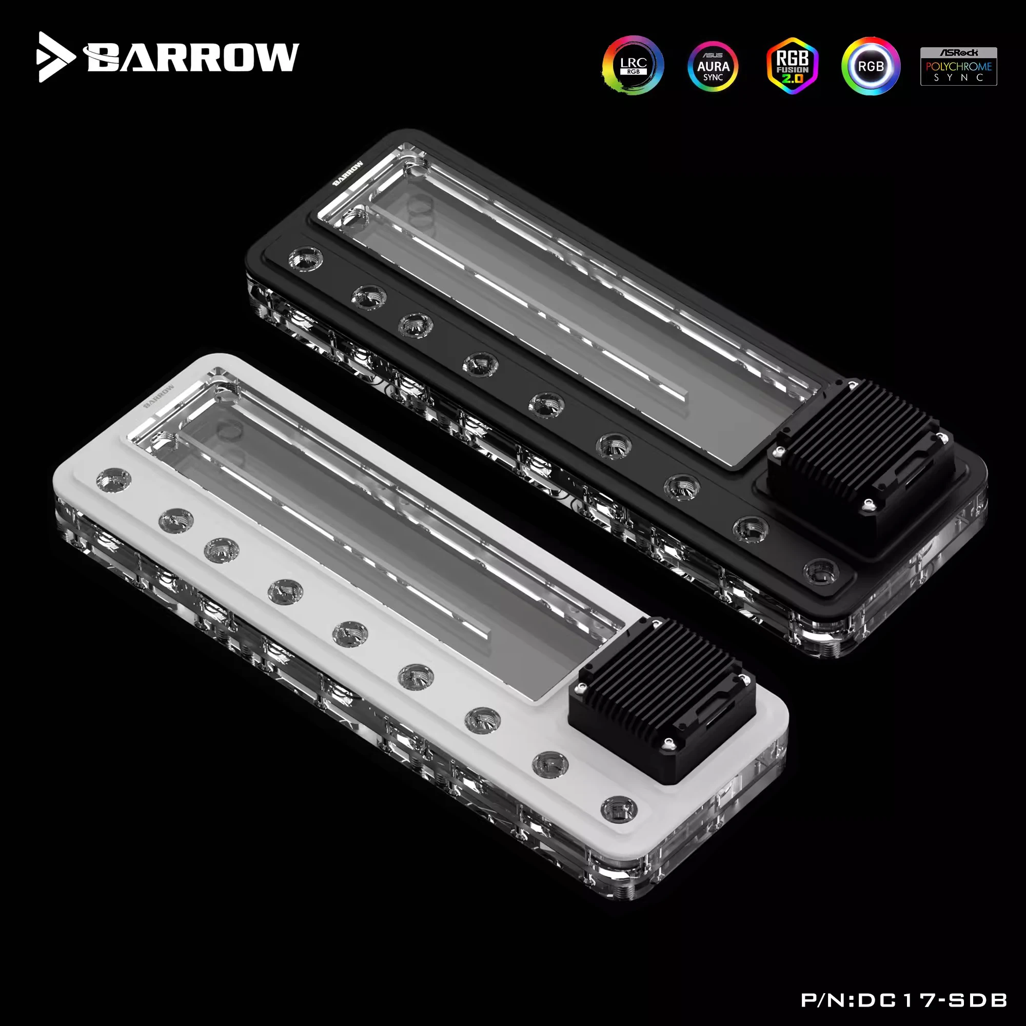 Насос-резервуар Barrow AIO, ин – обзор и цена Integrated Pump Reservoir Distro Plate