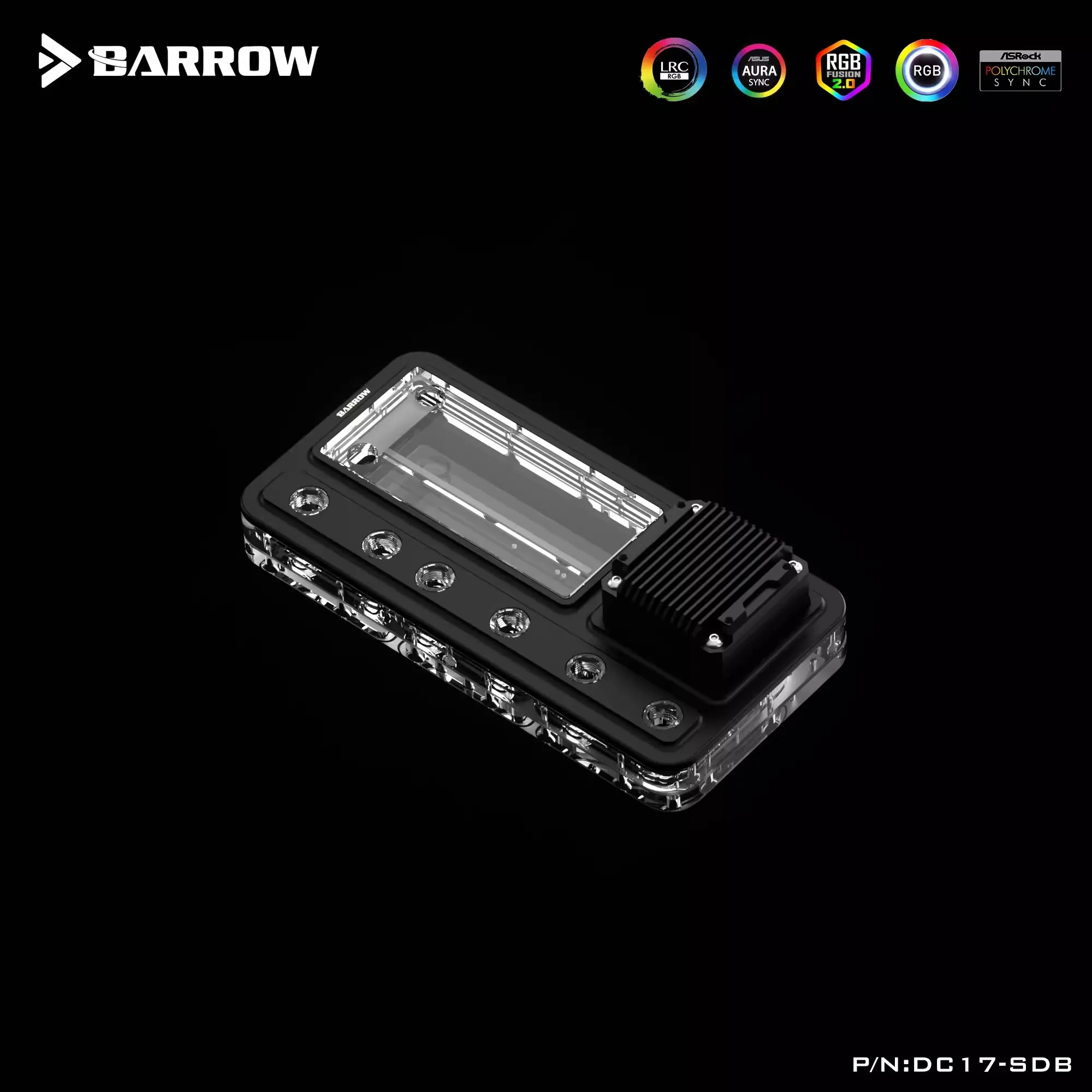 Насос-резервуар Barrow AIO, ин – обзор и цена Integrated Pump Reservoir Distro Plate