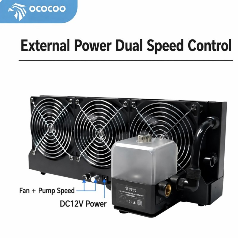 Внешний комплект водяного охла – обзор и цена External Radiator Water Cooling Kit